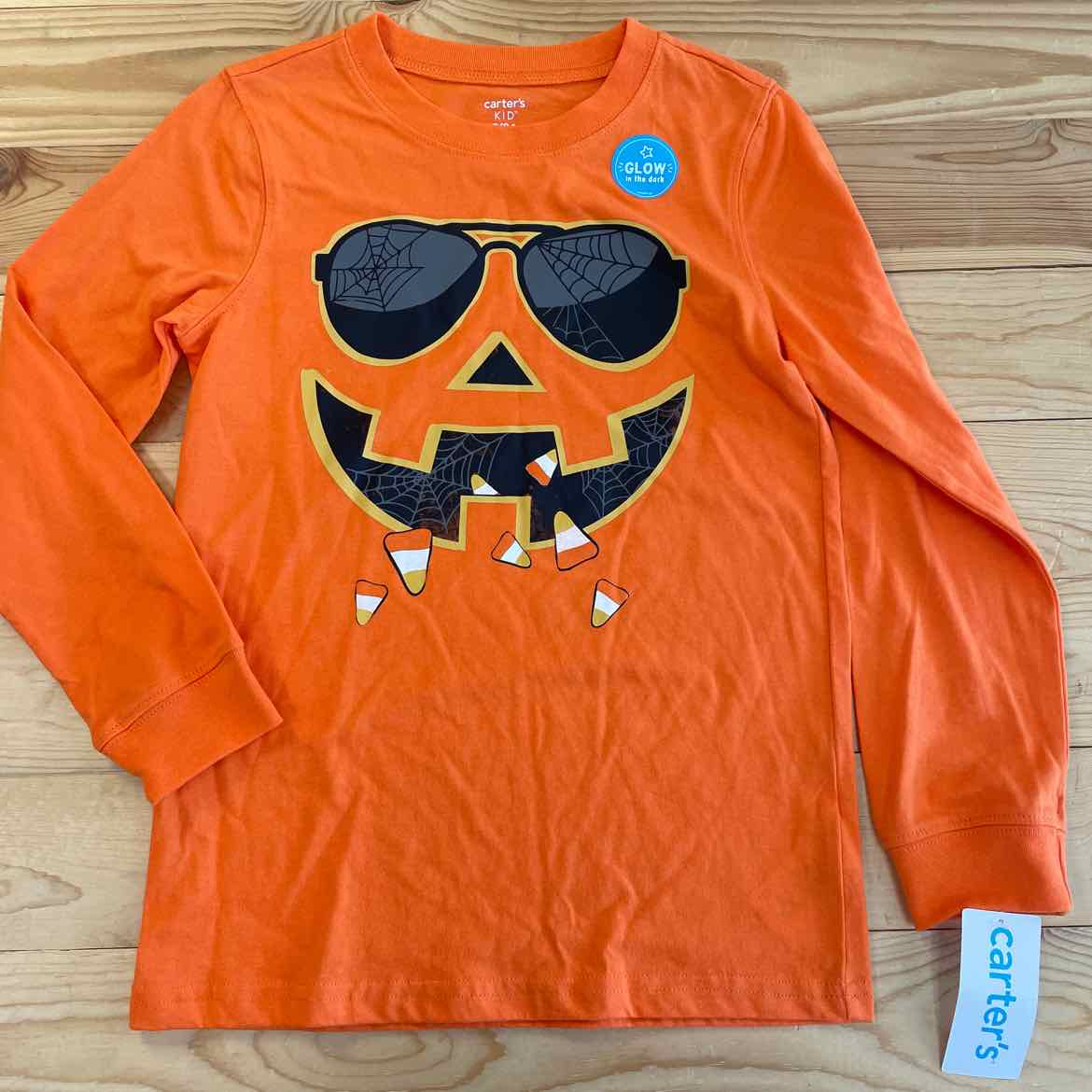 NEW! CARTERS JACK-O-LANTERN SHIRT 8