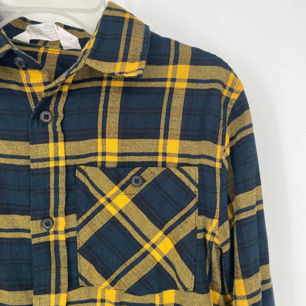 H&M PLAID SHIRT 10-11