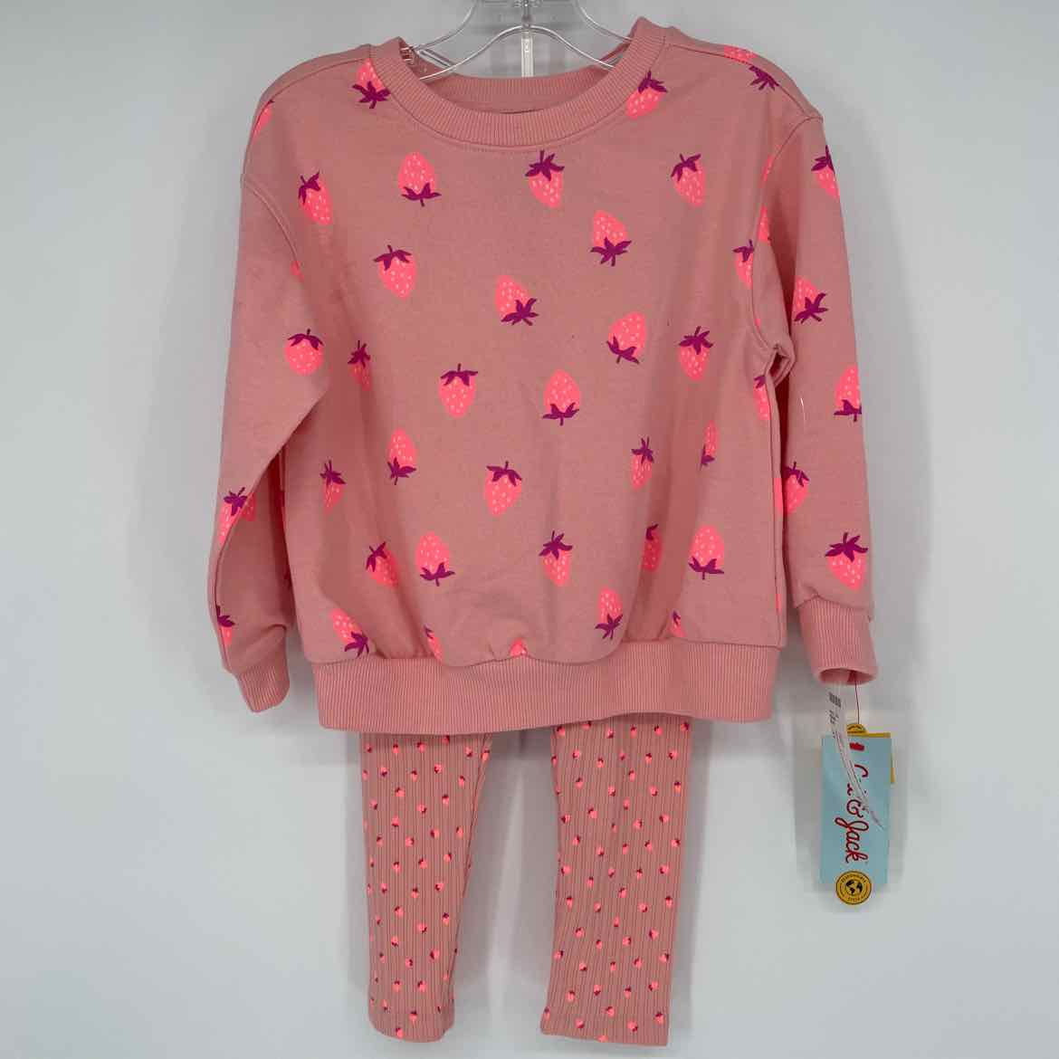 NEW! CAT JACK PINK STRAWBERRY OUTFIT 3T