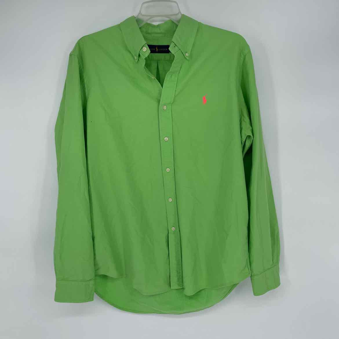RALPH LAUREN GREEN SHIRT L