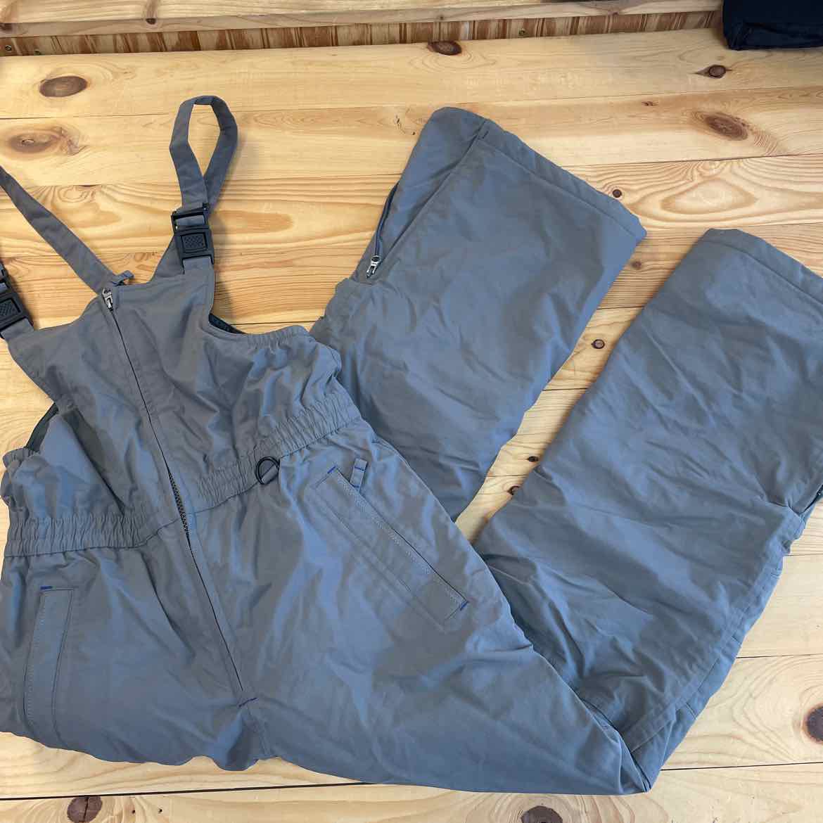 LANDS END SNOW BIBS 14