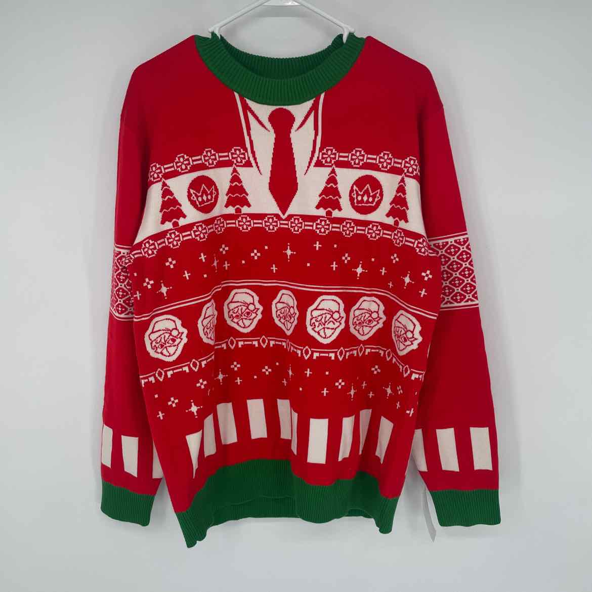 SANTA SWEATER 2XL MENS