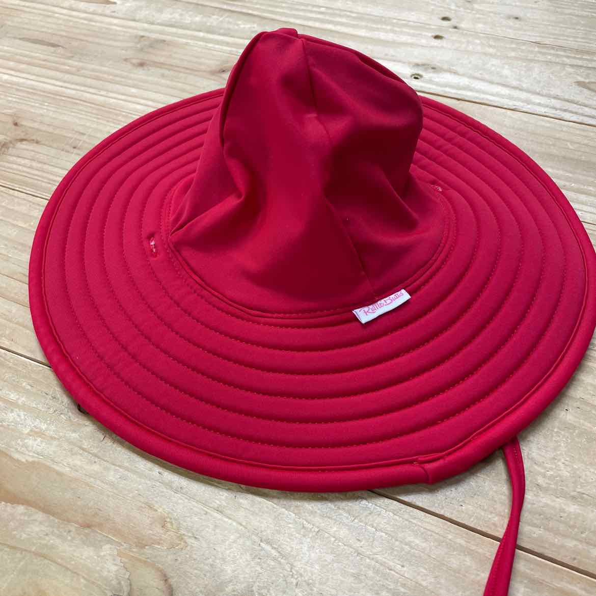 RUFFLE BUTTS SWIM HAT 0-12 MOS