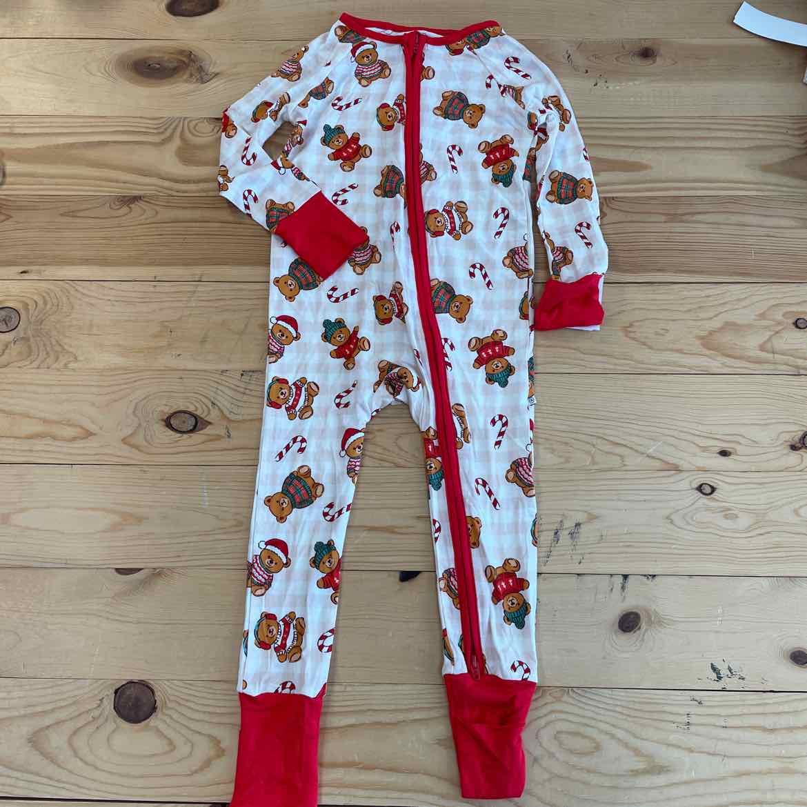 CADEN LANE CHRISTMAS BAMBOO SLEEPER 18-24 MOS