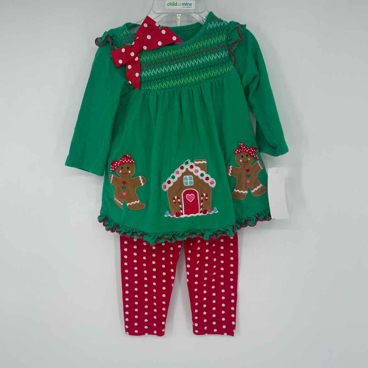 GOOD LAD CHRISTMAS OUTFIT 12 MOS