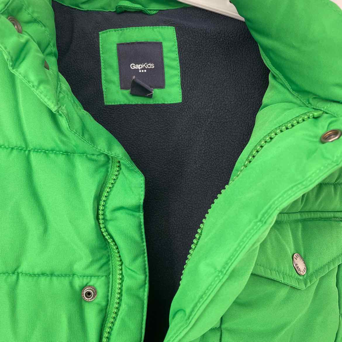 GAP GREEN PUFFER VEST XL