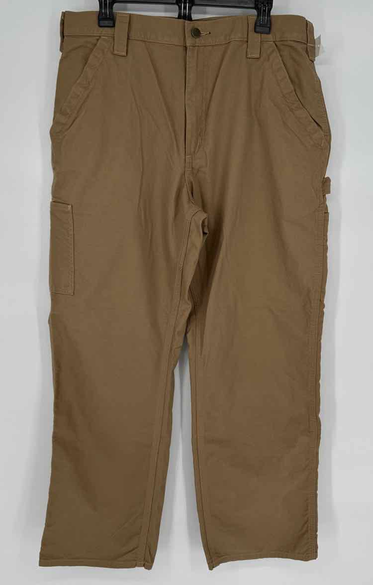 NEW! CARHARTT KHAKI LOOSE PANTS 36X32