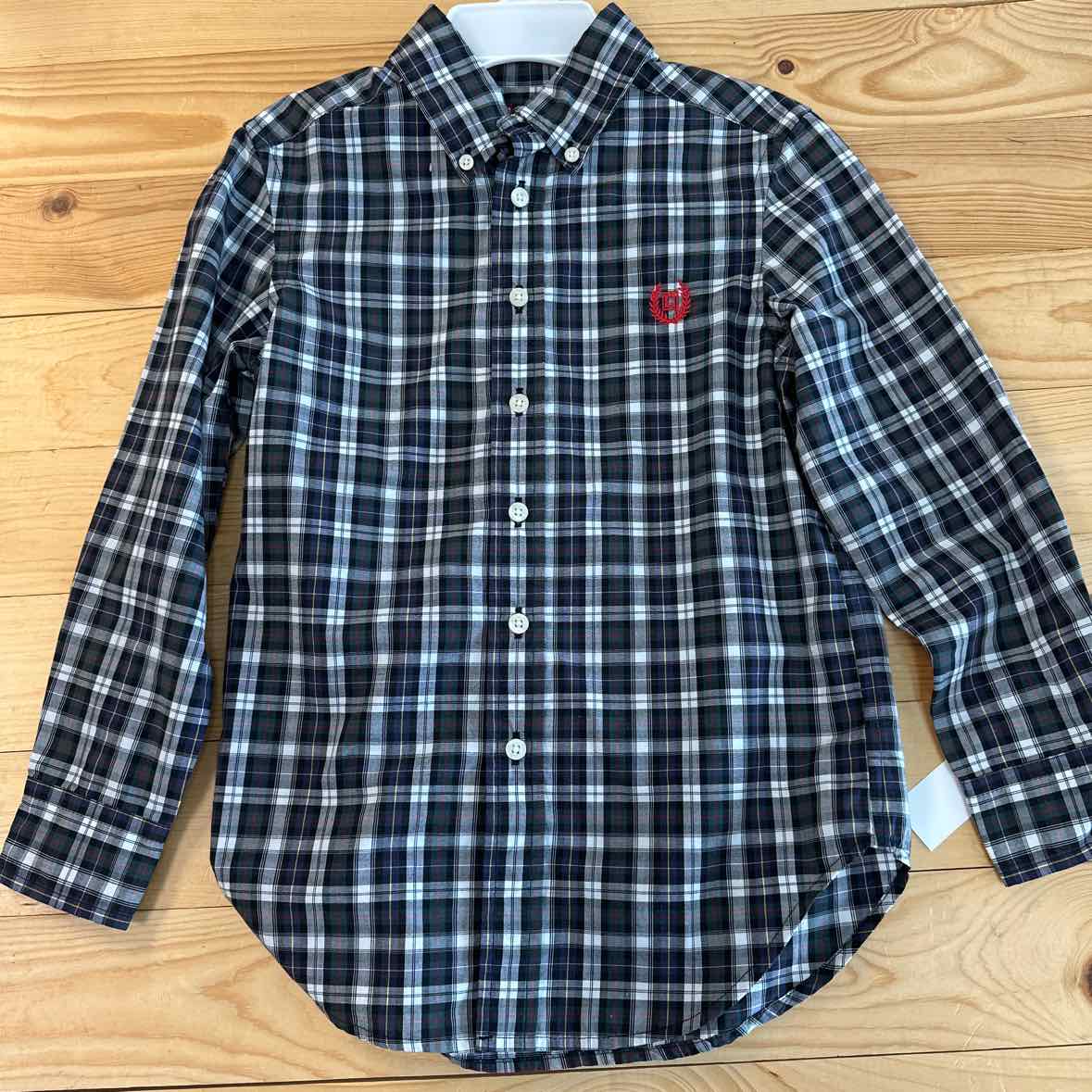 CHAPS PLAID SHIRT 8