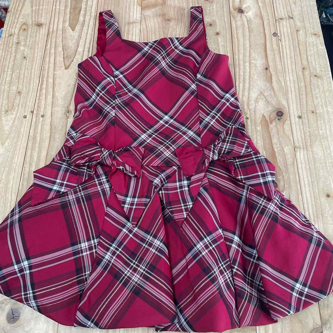 TCP RED PLAID DRESS 6