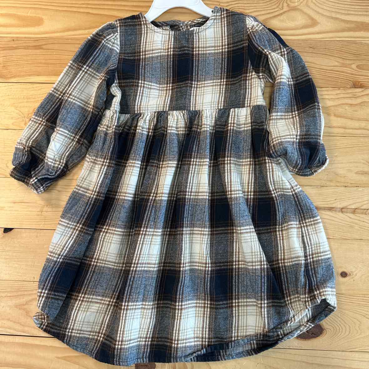 LITTLE EARTHLING FLANNEL DRESS 4