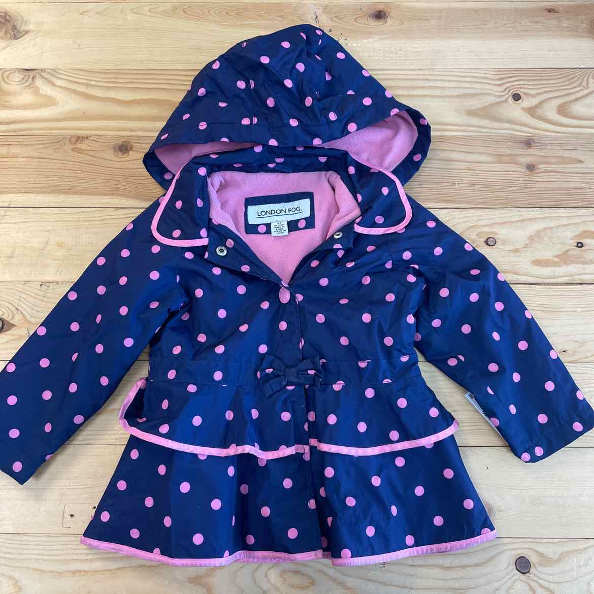 LONDON FOG POLKA DOT JACKET 3T