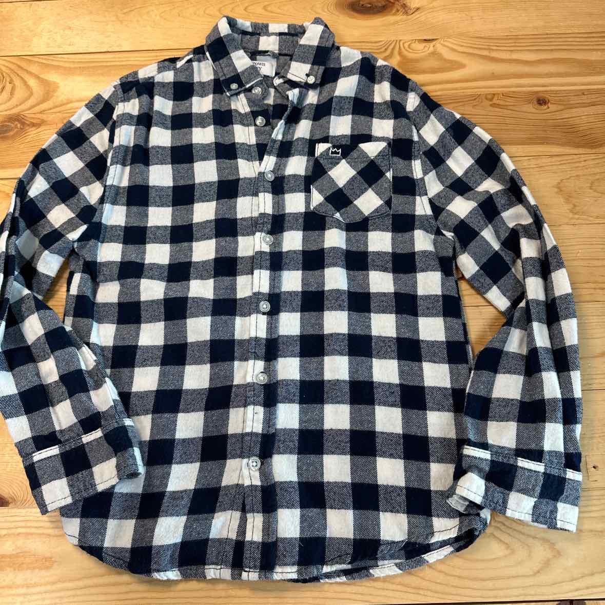 CROWN IVY FLANNEL SHIRT M