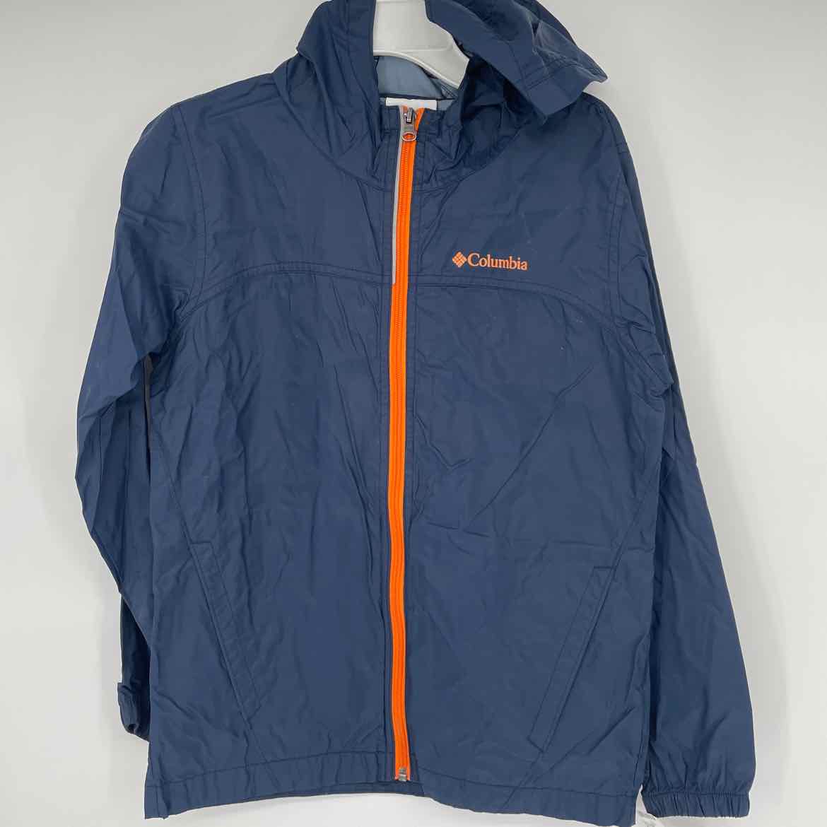 COLUMBIA NAVY JACKET 10-12