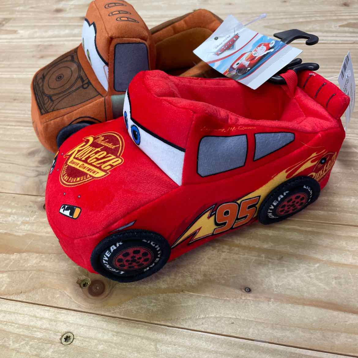 NEW! DISNEY CARS BEDROOM SHOES 11-12
