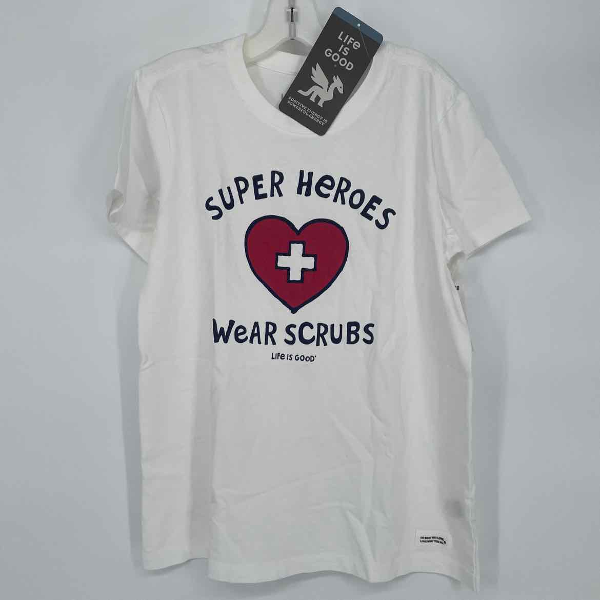 LIFE IS GOOD SHIRT S