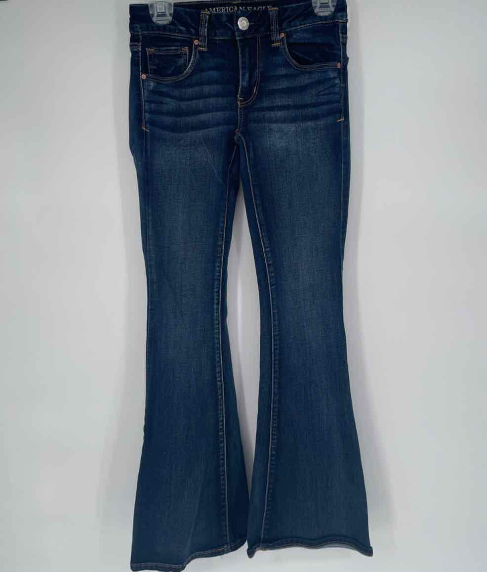 AMERICAN EAGLE BOHO ARTIST JEANS 2