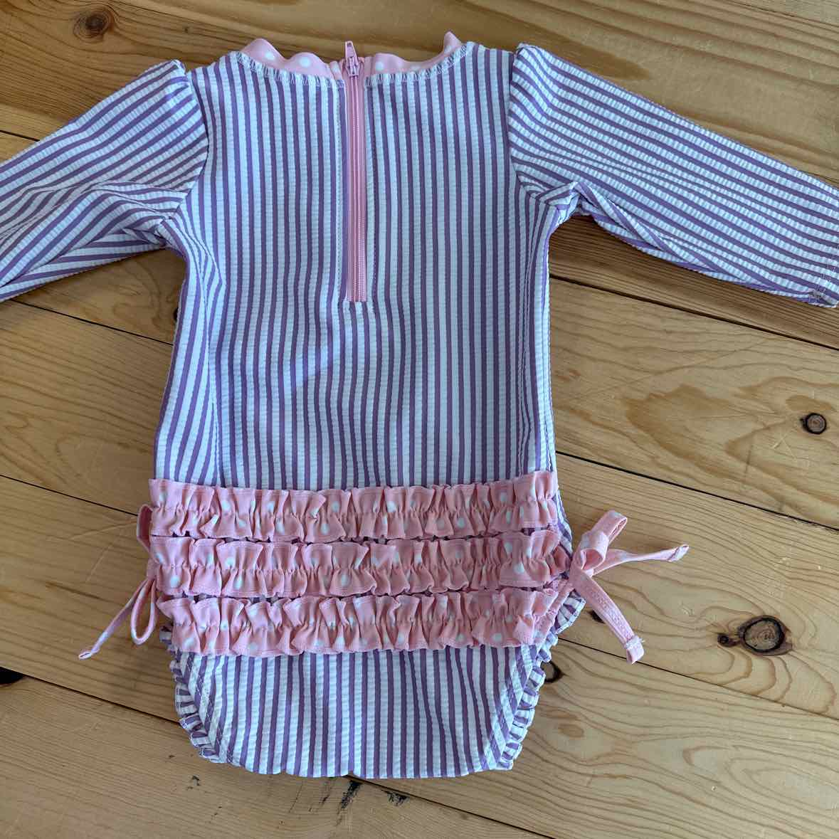 RUFFLE BUTTS SWIM 3-6 MOS