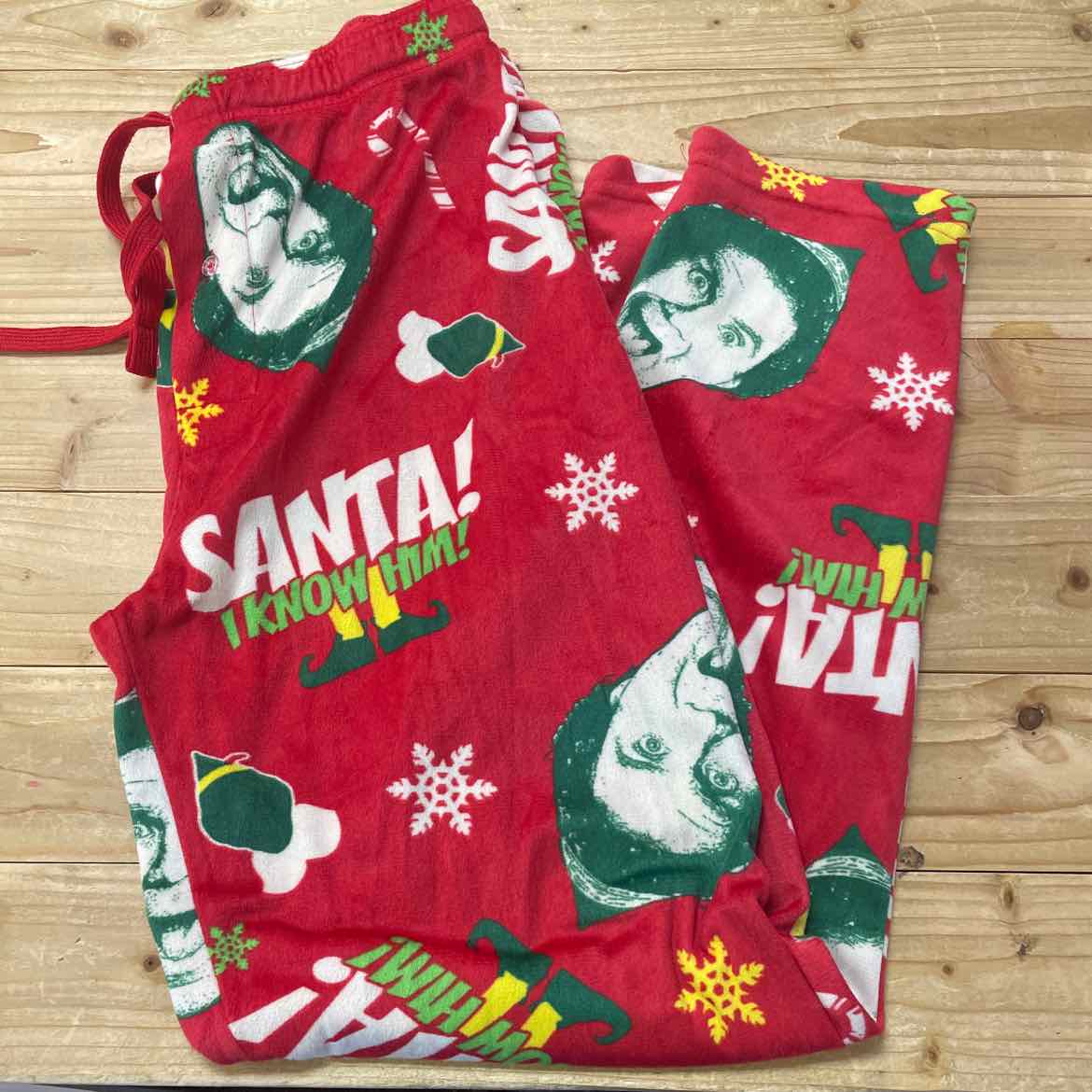 ELF PAJAMA PANTS S ADULTS