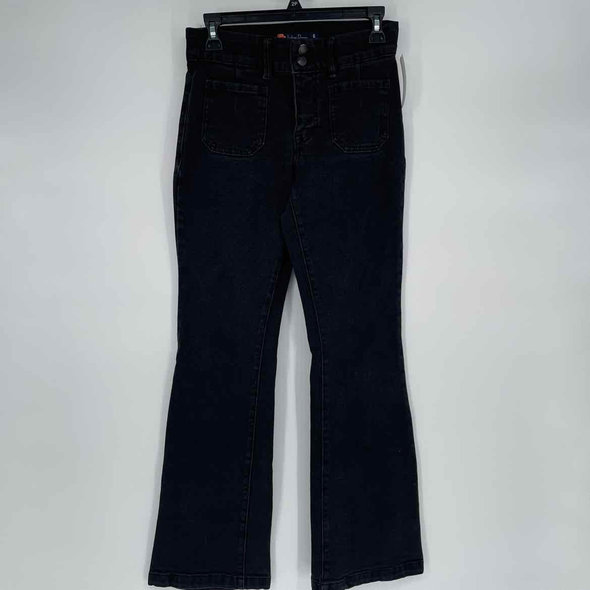 INDIGO POPPY BLACK JEANS 6