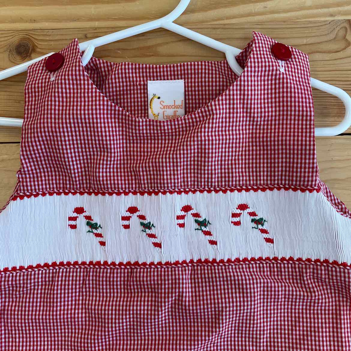 CHRISTMAS SMOCKED DRESS 2