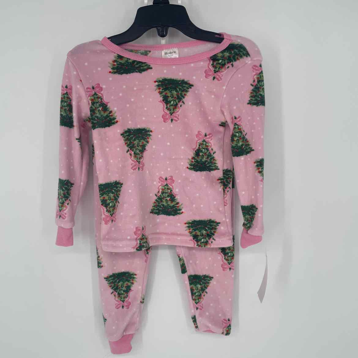 PINK CHRISTMAS PAJAMAS 2T