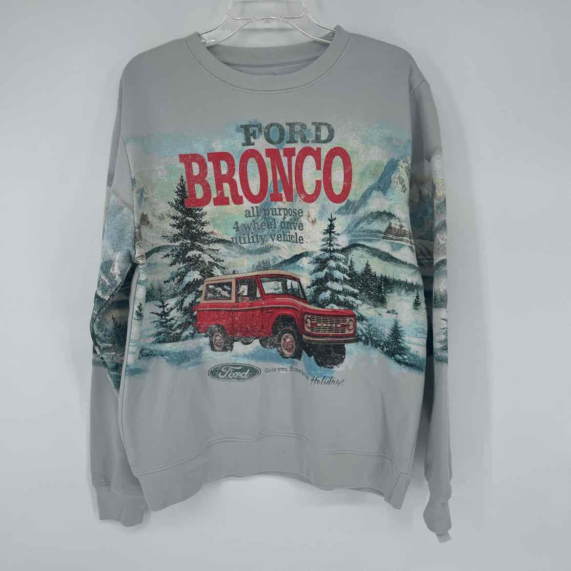 FORD BRONCO SWEAT SHIRT M WOMENS