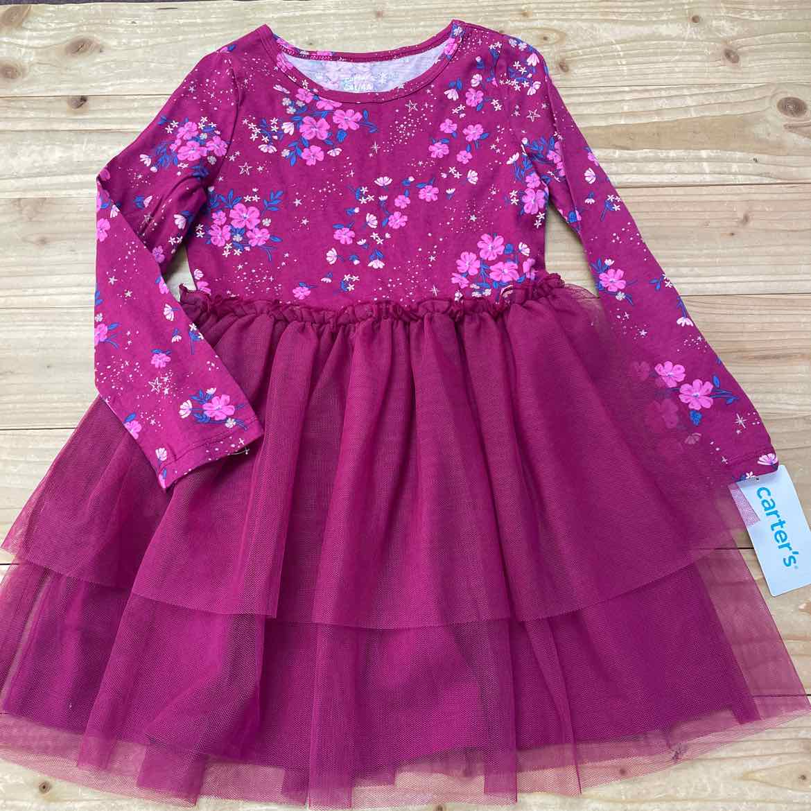 NEW! CARTERS FLORAL DRESS 4T