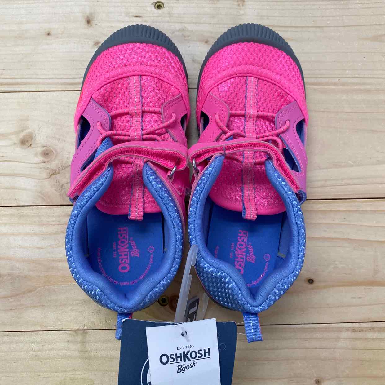 NEW! OSH KOSH PINK/PURPLE WATER SHOES 12