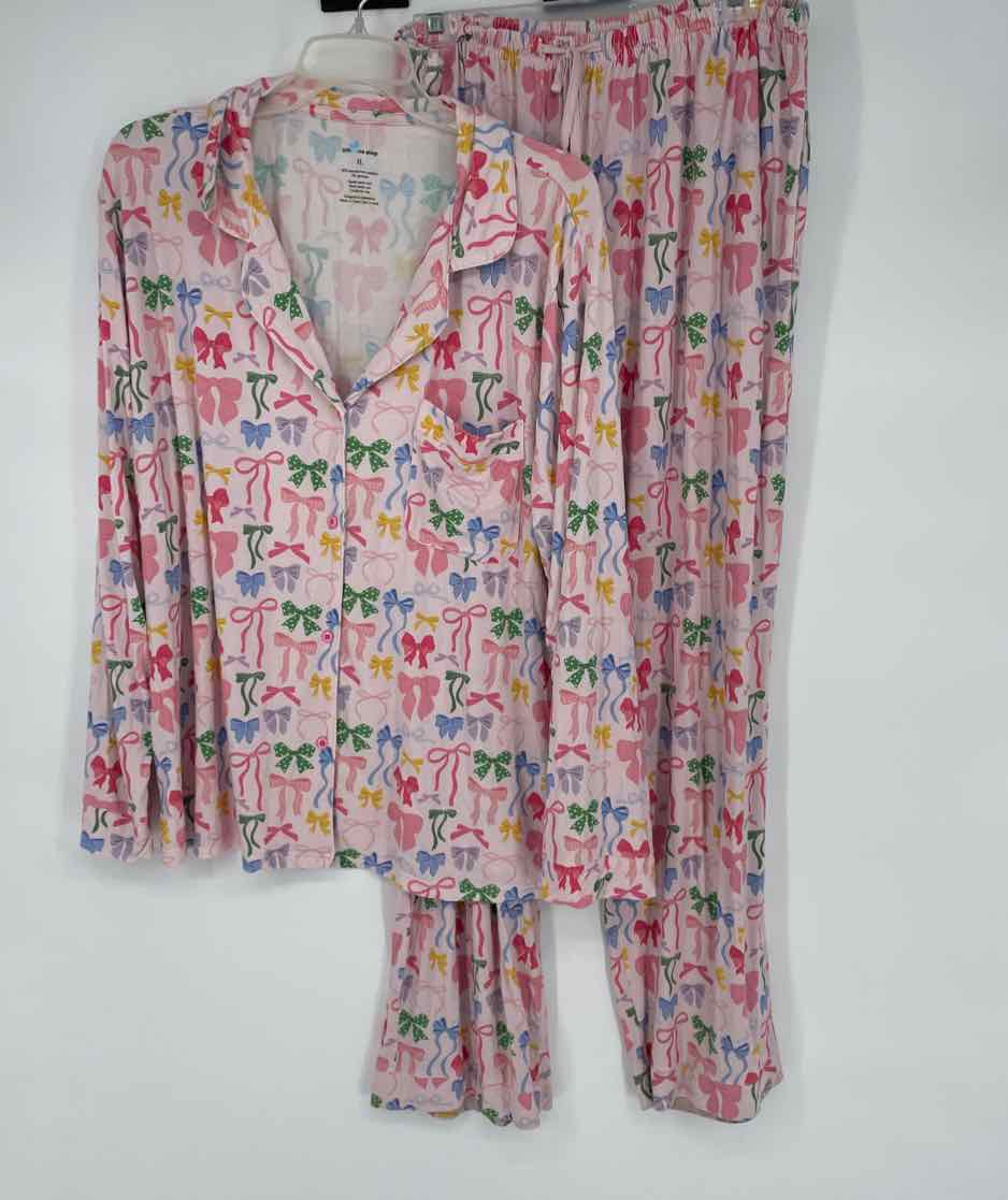 LITTLE ONE SHOP BAMBOO BOW PJS XL