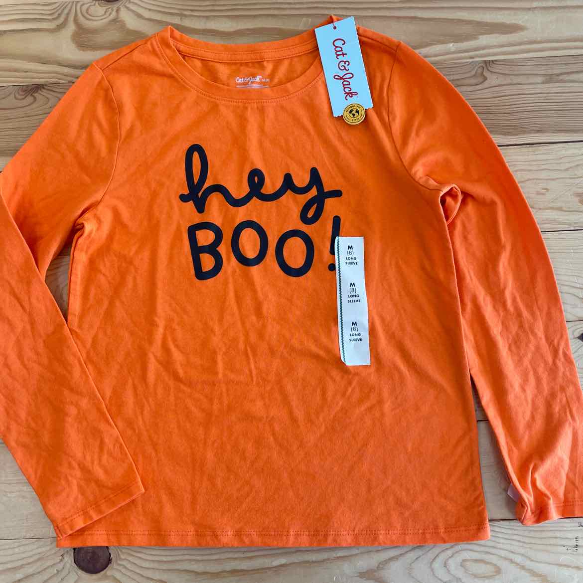 NEW! CAT & JACK BOO SHIRT 8