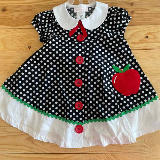 BONNIE JEAN APPLE DRESS 24 MOS