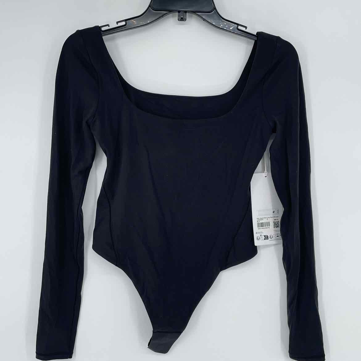 LULULEMON NULU SQUARE NECK BODYSUIT S