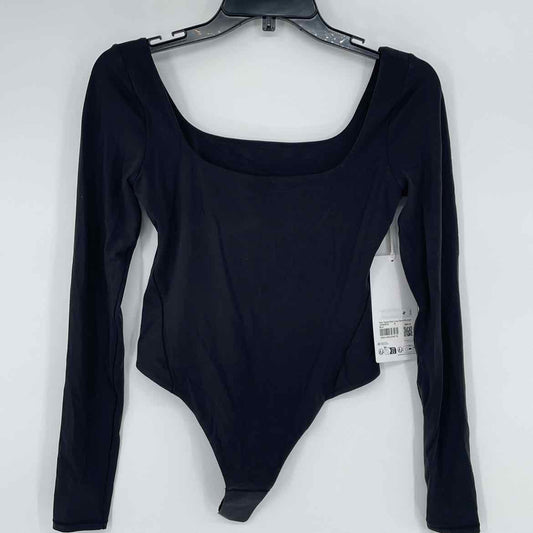 LULULEMON NULU SQUARE NECK BODYSUIT S