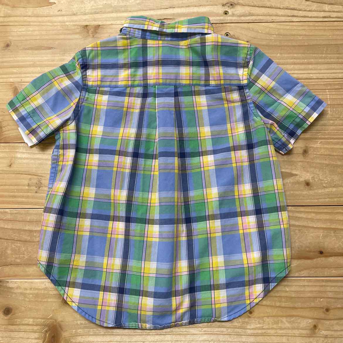 RALPH LAUREN PLAID SHIRT 24 MOS