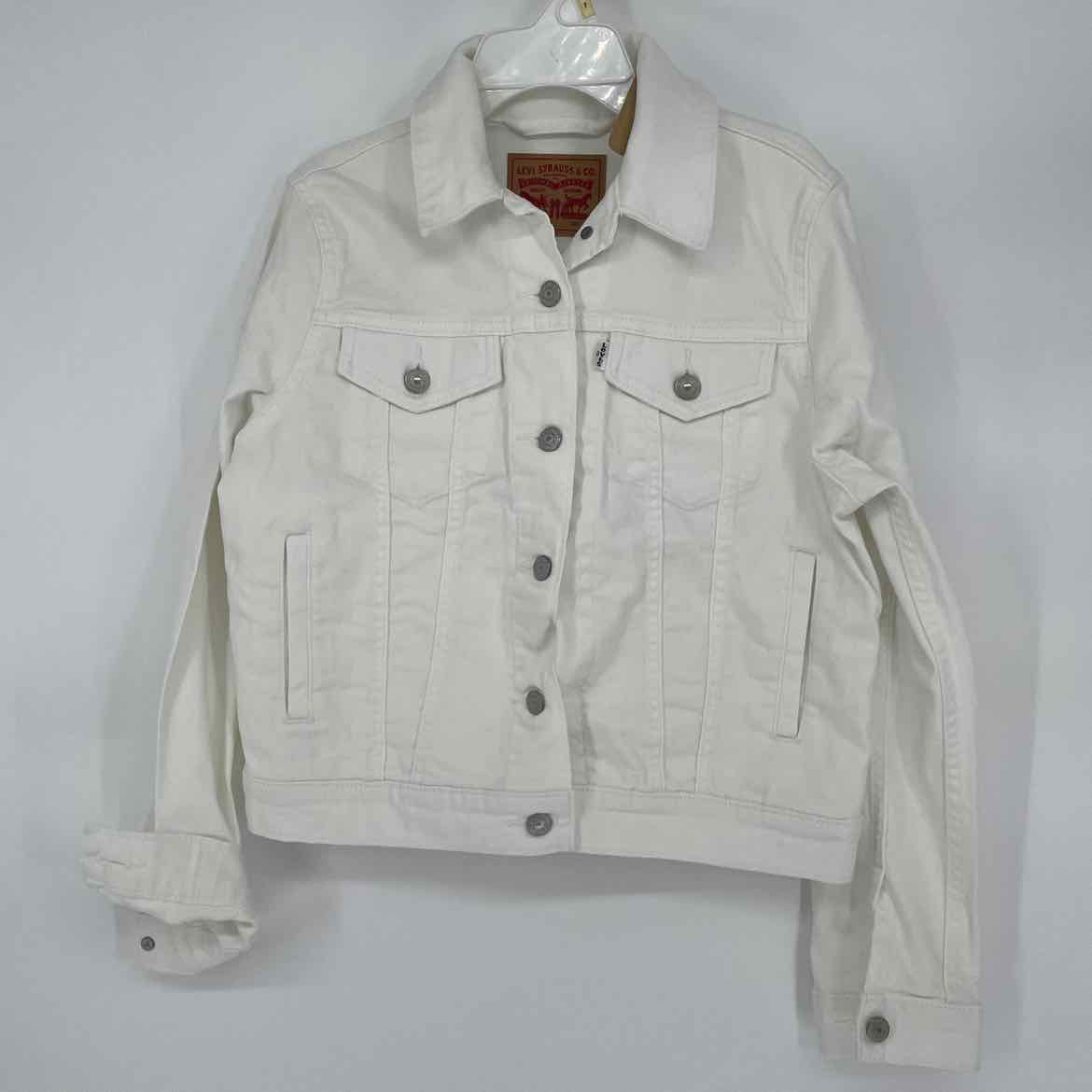 NEW! LEVIS WHITE JACKET S