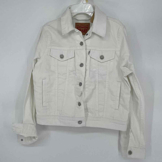 NEW! LEVIS WHITE JACKET S