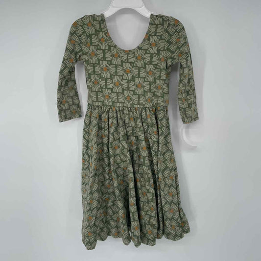 ALICE & AMES GREEN FLORAL DRESS 5