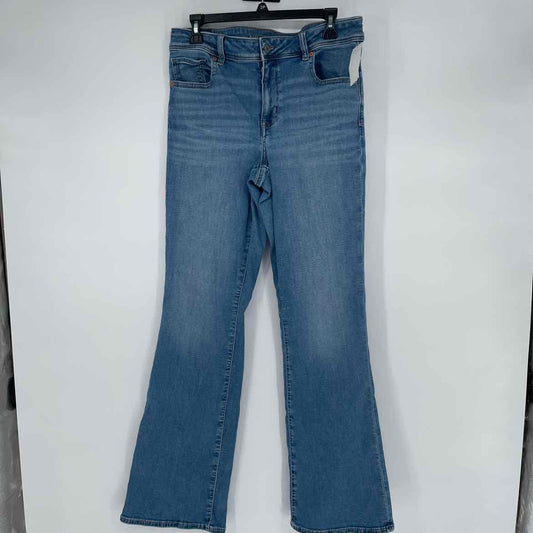 AMERICAN EAGLE KICK BOOT JEANS 12 LONG