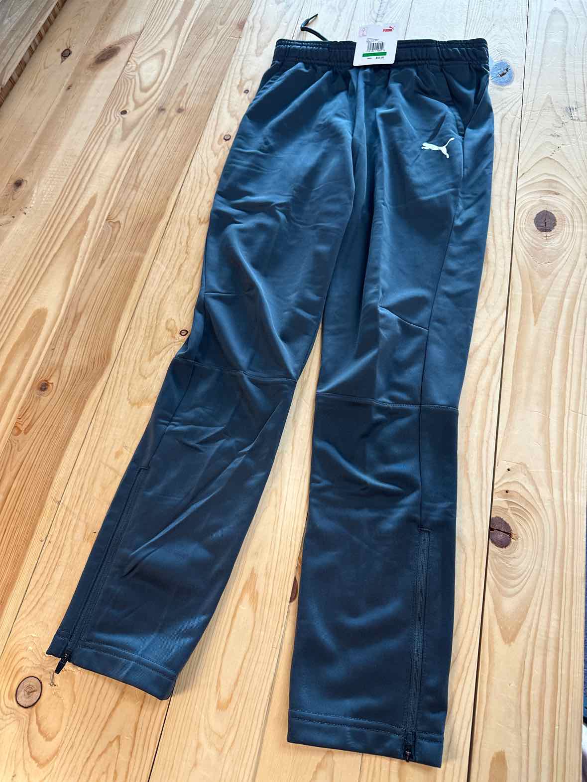 NEW! PUMA GRAY JOGGERS L