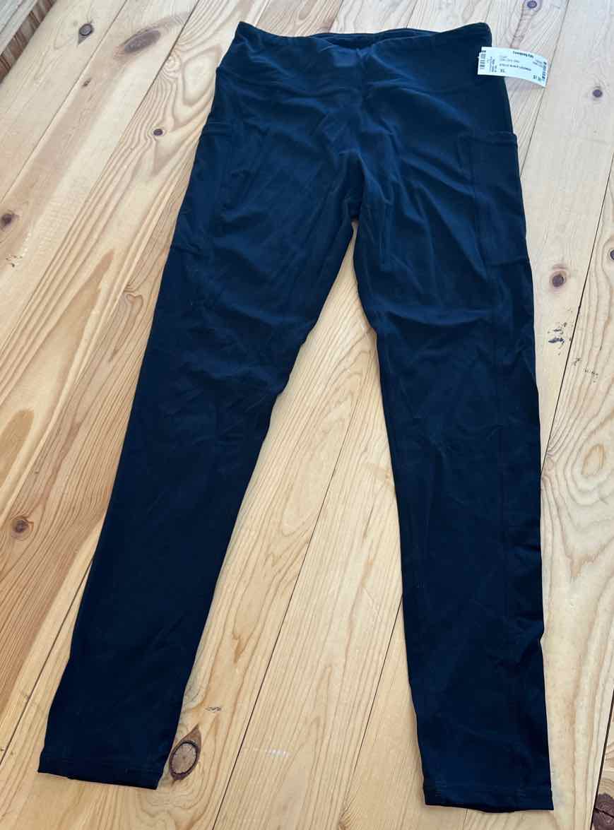 STELLE BLACK POCKETED LEGGINGS XL