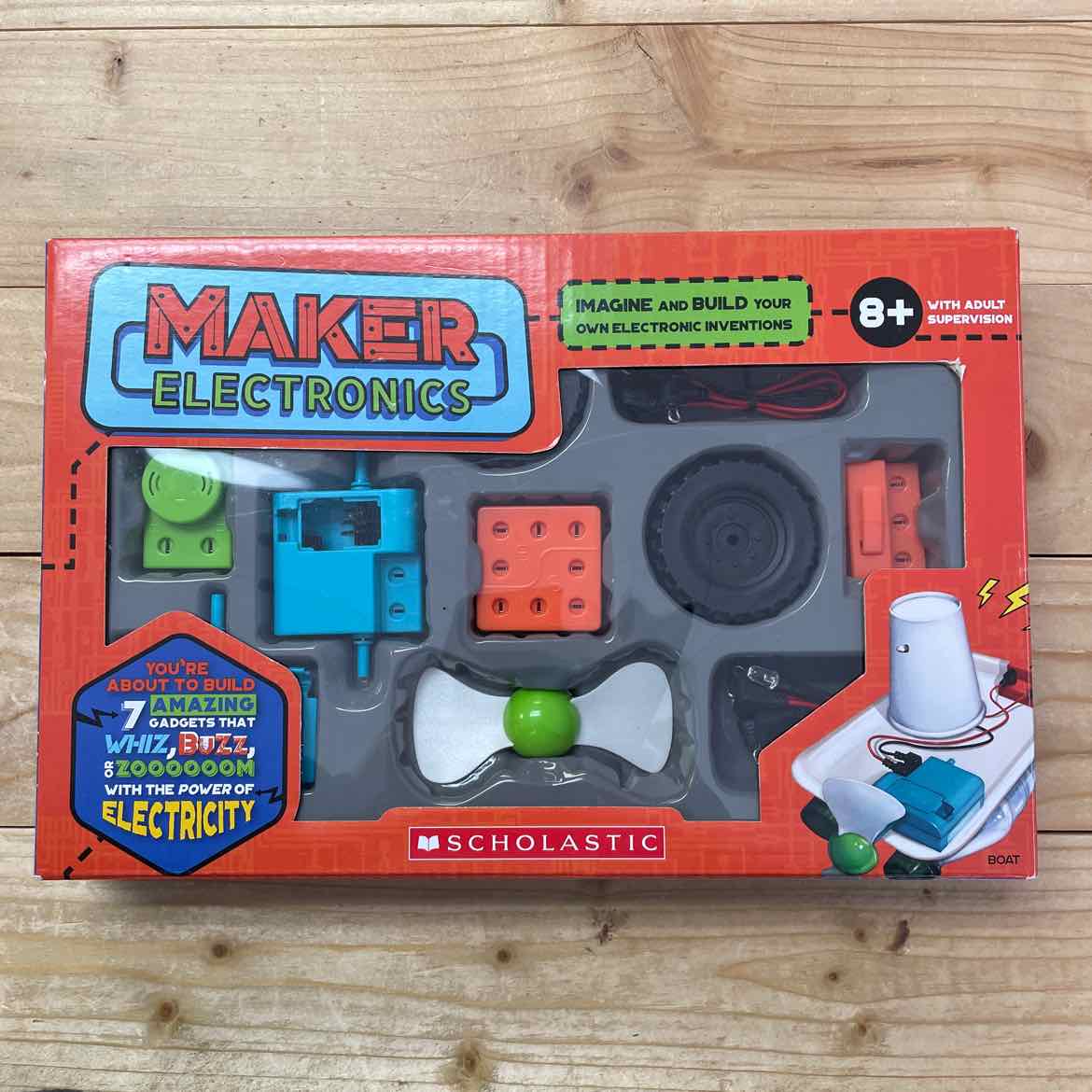 NEW! SCHOLASTIC MAKER ELECTRONICS KIT