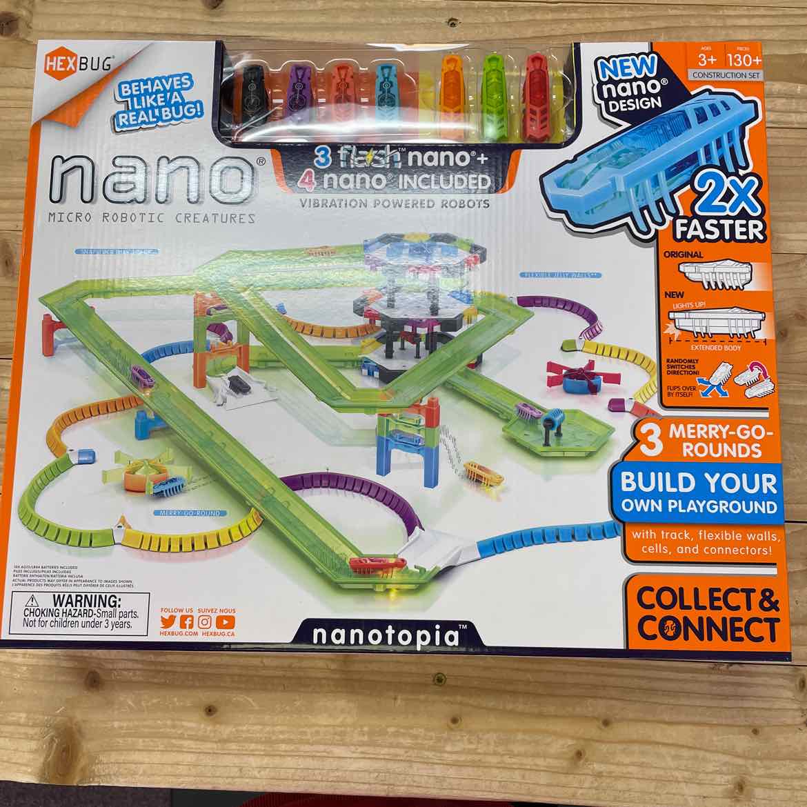 NEW! HEX BUG NANOTOPIA SET
