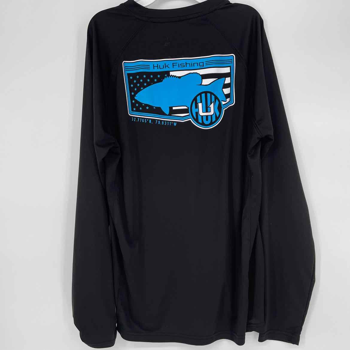 HUK SWIM SHIRT S