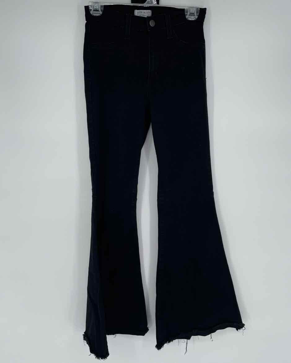 JUDY BLUE BLACK FLARED JEANS 3