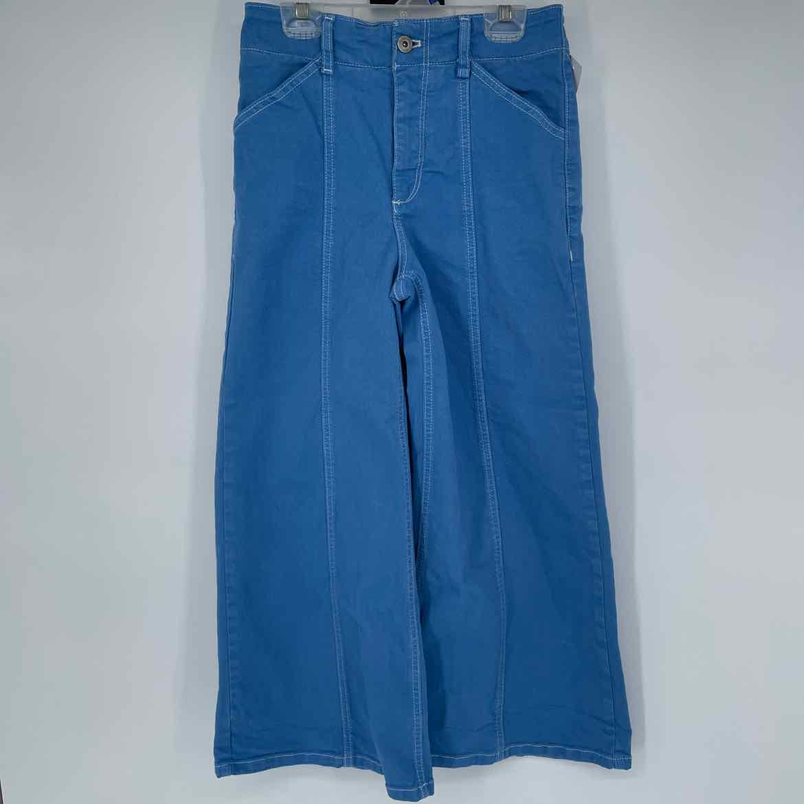MAEVE BLUE CROPPED JEANS 26