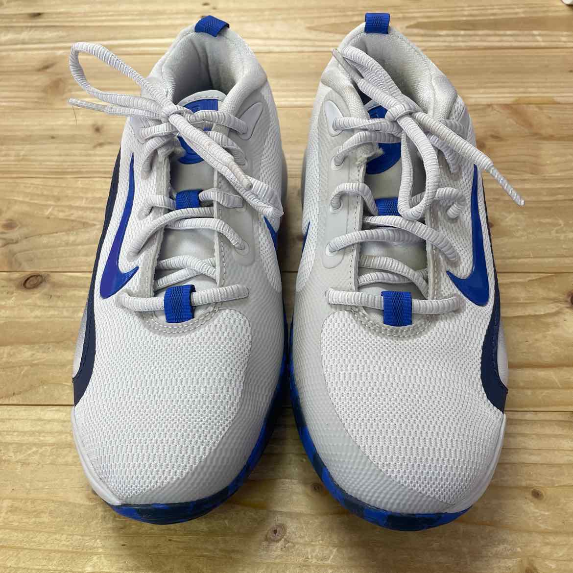 NIKE ISOFLY GS GREY/NAVY SHOES 5Y