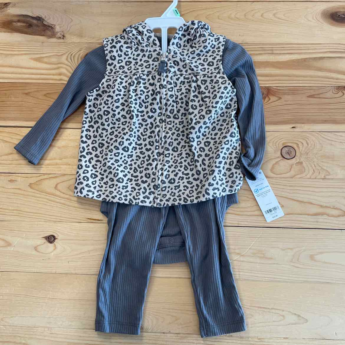 NEW! CARTER'S 3PC OUTFIT 18 MOS