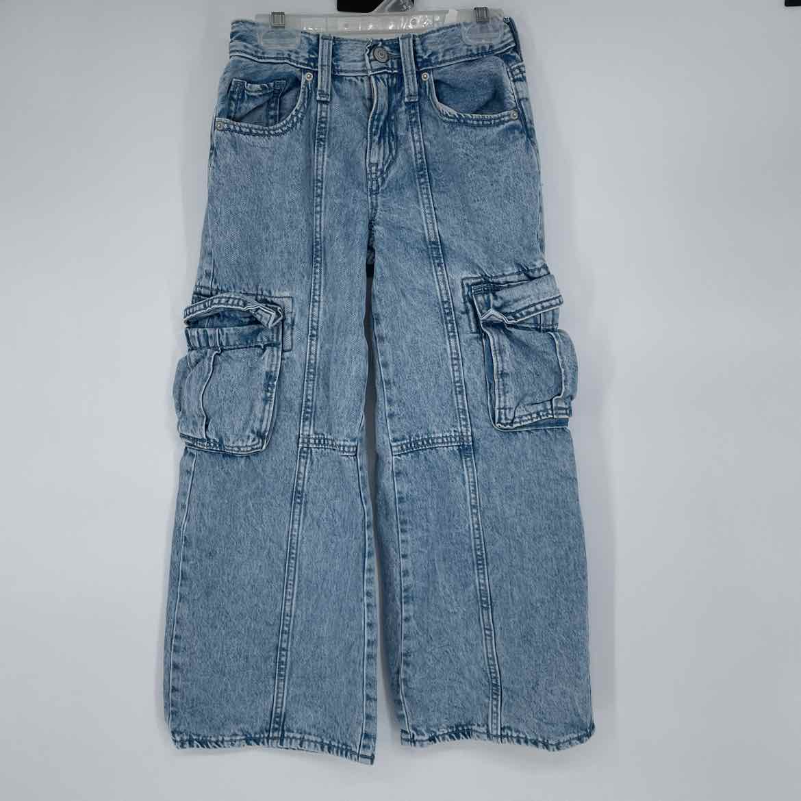 OLD NAVY BAGGY CARGO JEANS 8