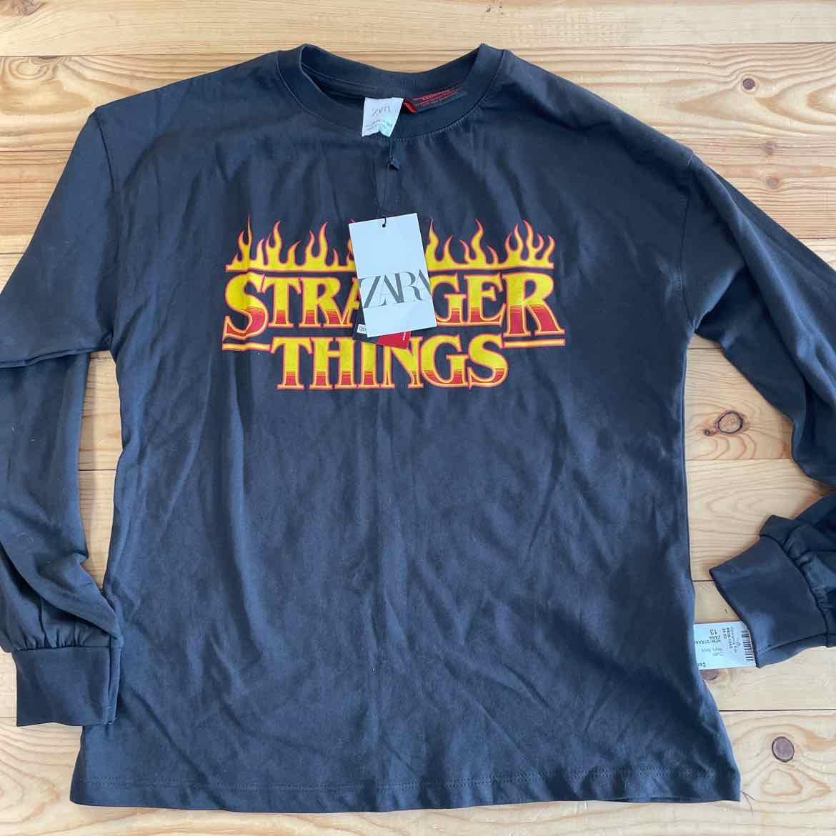 NEW! ZARA STRANGER THINGS SHIRT 13/14