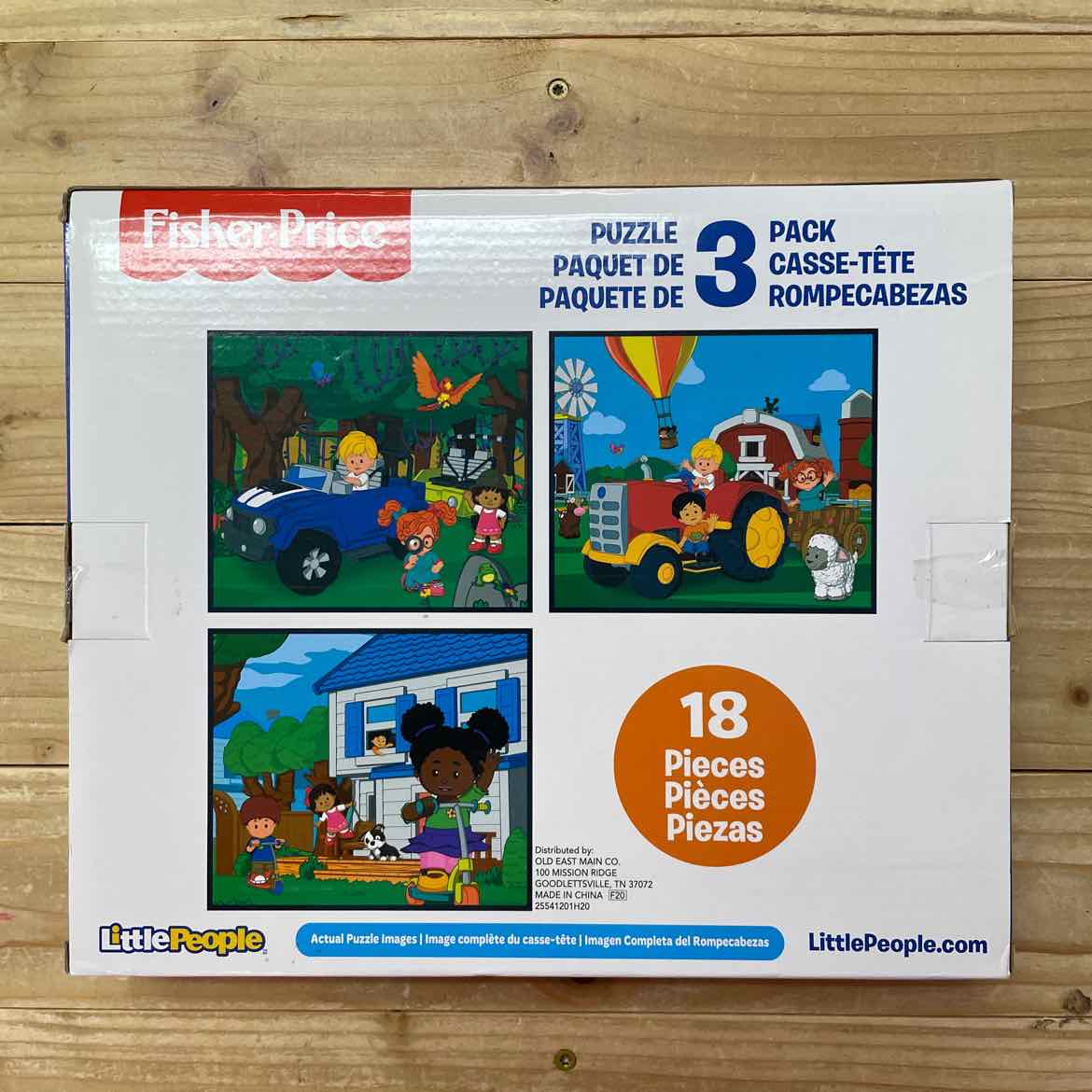 NEW! FISHER PRICE 3 PK PUZZLES